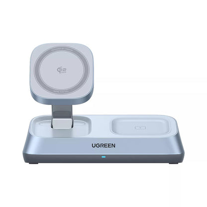 Caricabatterie Wireless UGREEN W711 3in1, 25W, 1.67A, Blu