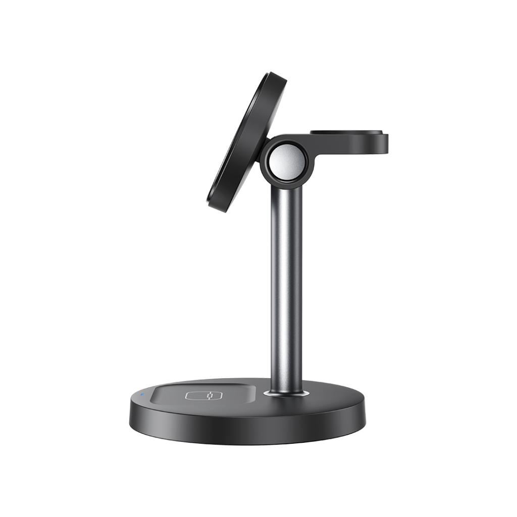 Caricabatterie Wireless Rete XO Design CX038 3in1, 15W, 1.67A, Nero