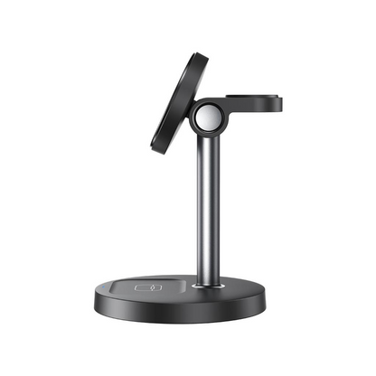 Caricabatterie Wireless Rete XO Design CX038 3in1, 15W, 1.67A, Nero