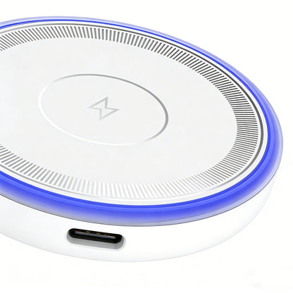 Caricatore Retea Wireless XO Design CX042, 15W, 1.67A, Bianco