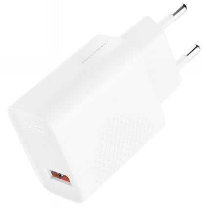 Caricabatterie Retea XO Design L159, 18W, 3A, 1 x USB-A, Bianco