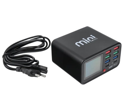 Ladestation MaAnt Dianba Mini, 75W, 2 x USB-C - 6 x USB-A, Schwarz