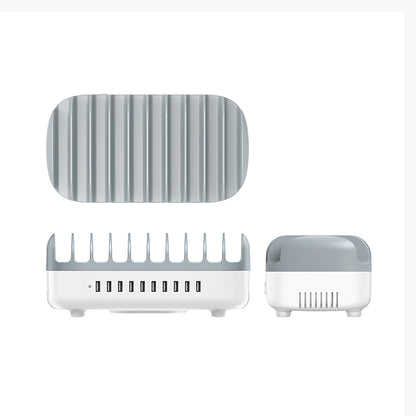 Ladestation Orico DUK-10P-V1, 120W, 2.4A, 10 x USB-A, Weiß