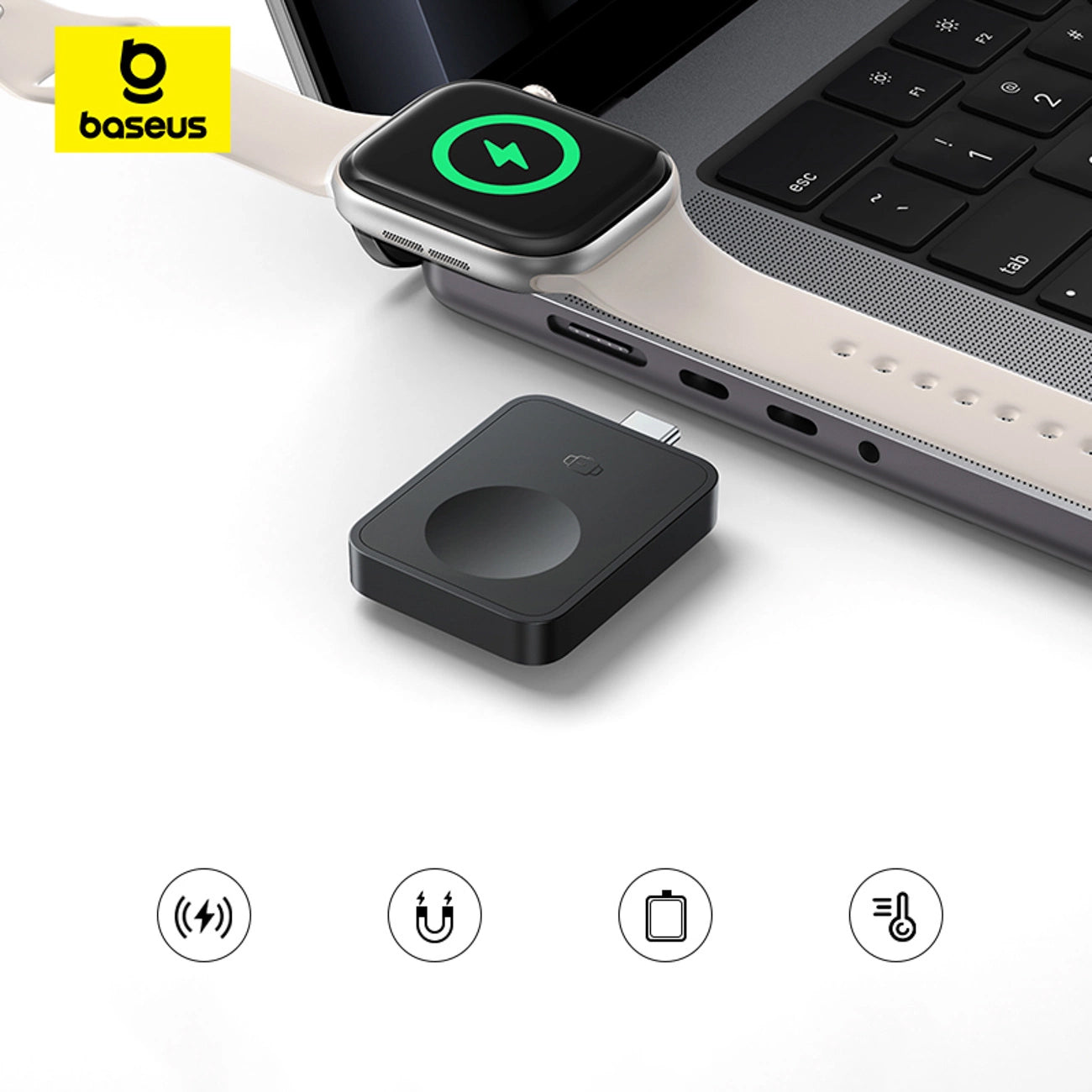 Wireless-Ladegerät Baseus MagPro für Apple Watch Series