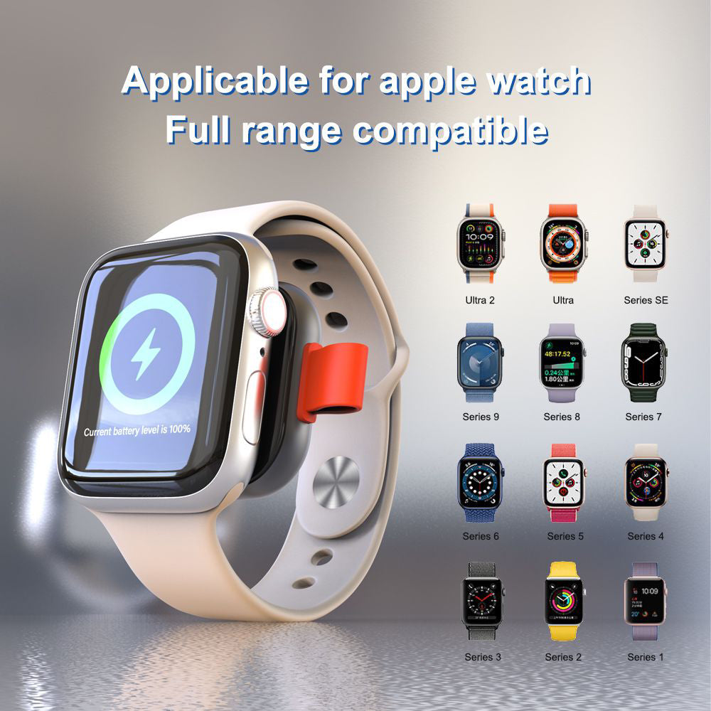 Caricabatterie Wireless Lito LC03 per Apple Watch Series, Nero