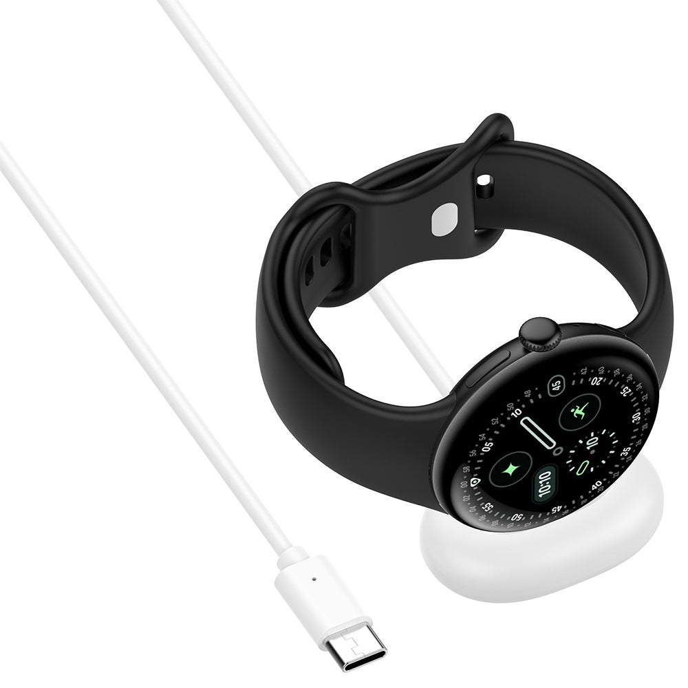 Wireless-Ladegerät Techsuit THPX für Google Pixel Watch 4 Serie, Weiß