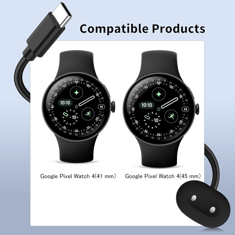 Wireless-Ladegerät Techsuit THPX für Google Pixel Watch 4 Serie, Weiß