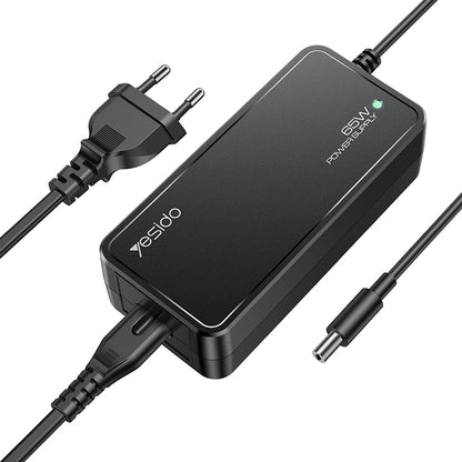 Chargeur Yesido CG11E, 65W, Universel, Noir