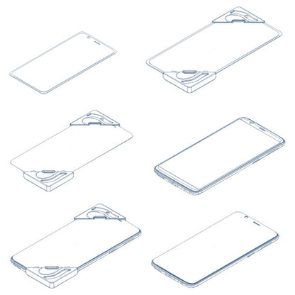 Outil d'assistance OEM pour l'application de film de protection d'écran en verre pour téléphone / tablette