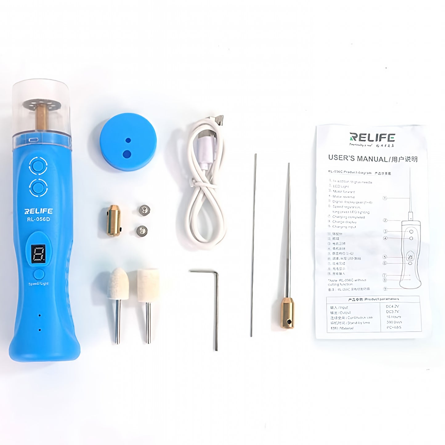 Klebstoffentfernungswerkzeug Relife RL-056D, 3in1