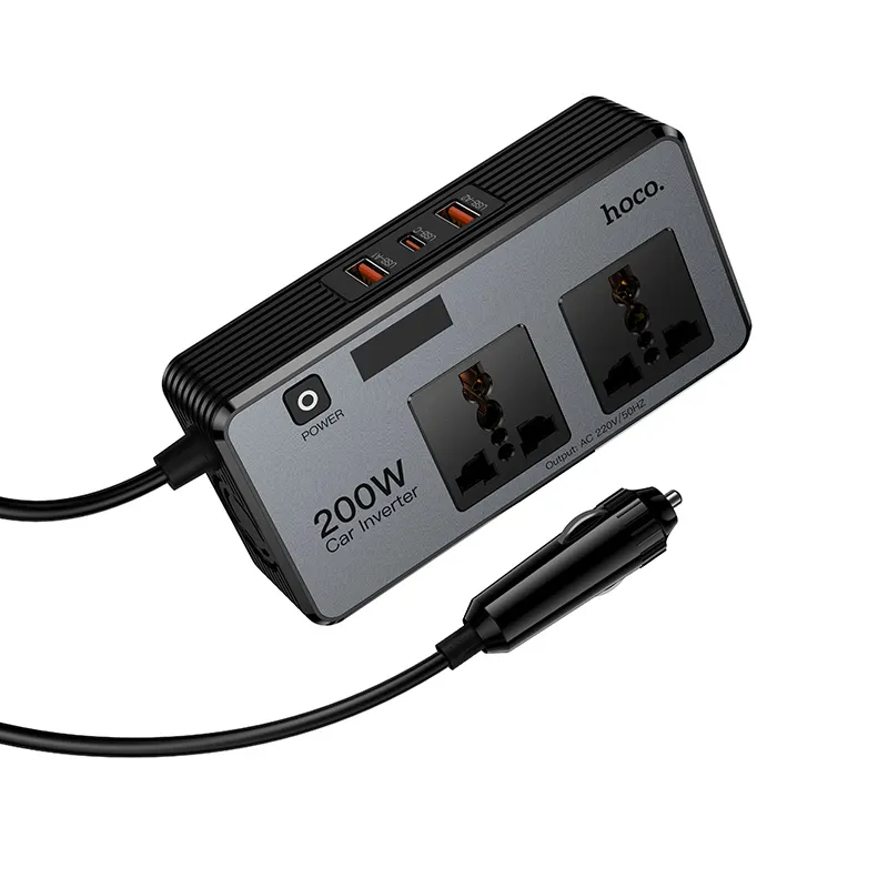 Inverter Elettrico Auto HOCO Z66, 200W