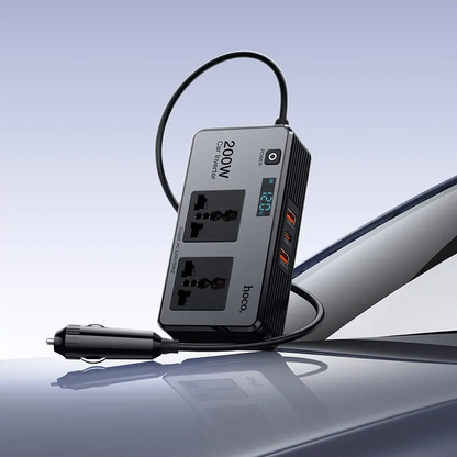 Inverter Elettrico Auto HOCO Z66, 200W