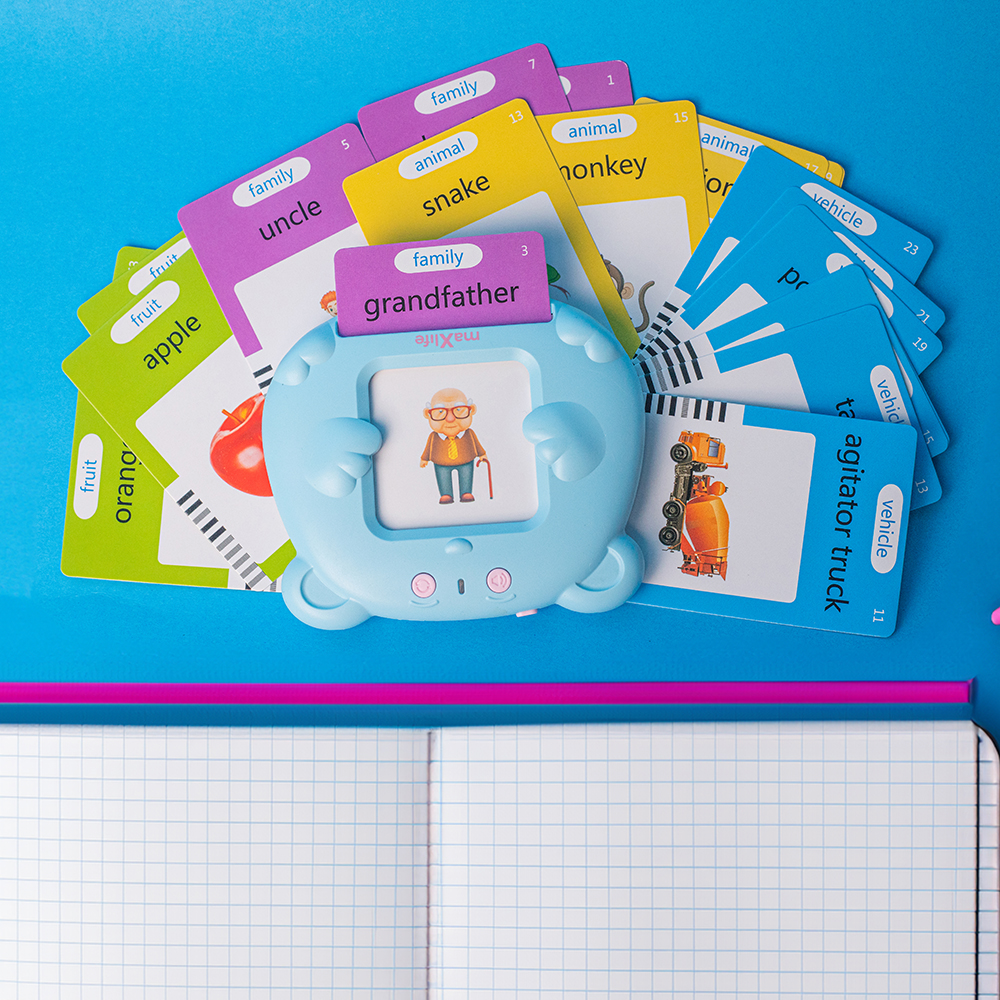 MaXlife MXLD-100 Lernspielzeug zum Englischlernen, Blau