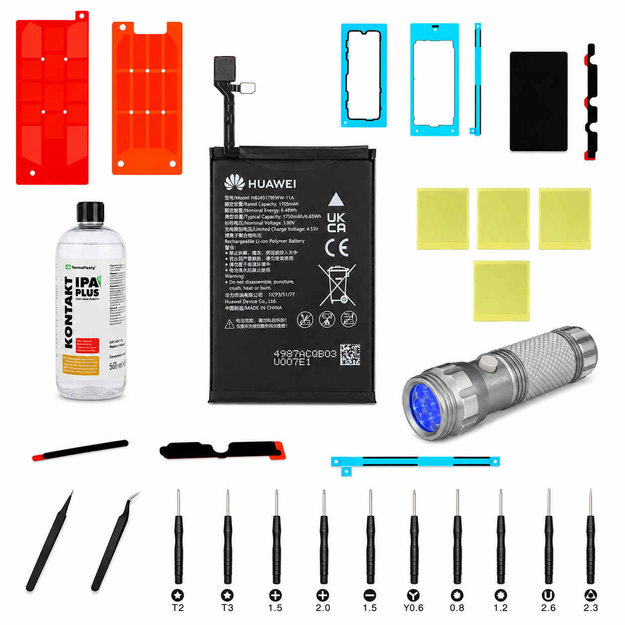 HB245179EWW-11A Akku-Kit für Huawei Mate X7 Service Pack und dedizierte Service-Werkzeuge