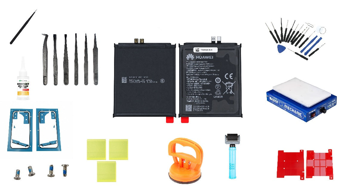 Kit batteria Huawei Pura 90s Pro Service Pack e strumenti di assistenza dedicati