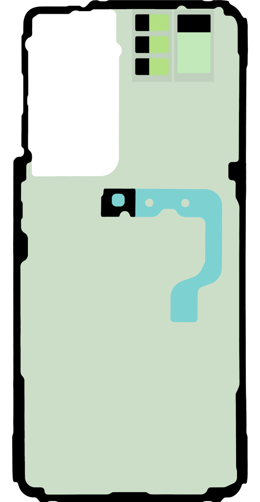 Kit Adhésif Couvercle Batterie Samsung Galaxy S21 5G G991, Service Pack GH82-24549A