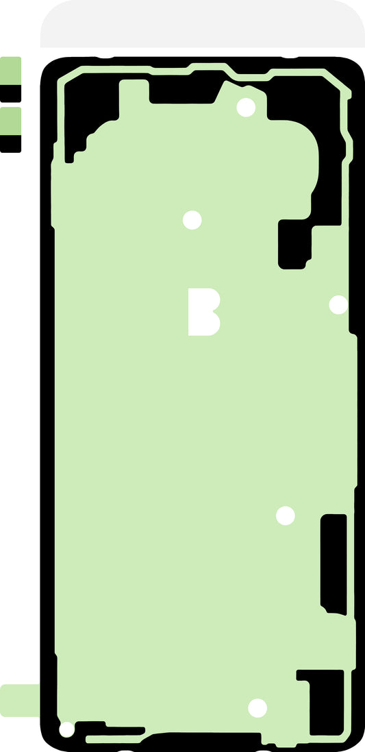 Kit Adhésif Couvercle Batterie Samsung Galaxy S10+ G975, Service Pack GH82-18801A