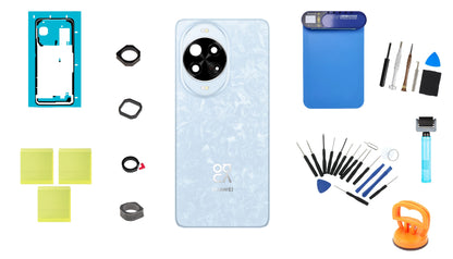 Kit Cover Batteria Huawei nova 14 Pro Crystal Blue Service Pack e Strumenti di Assistenza Dedicati