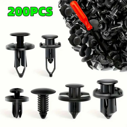 Kit Clips / Molle Auto OEM, 200in1