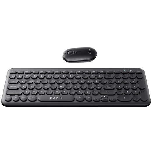 Kit Tastatur und Maus Wireless HAVIT, Schwarz