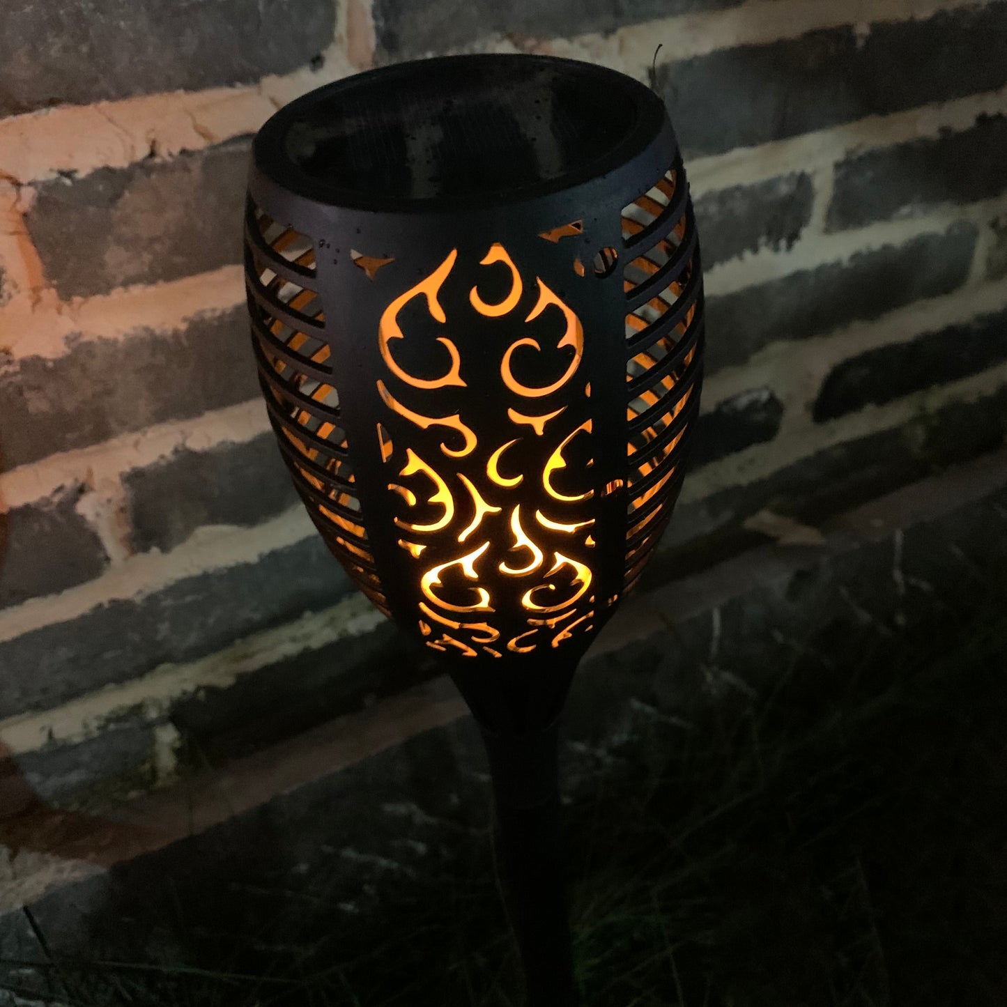 Lampada Solare Forever, 96Led, 2800K, IP65, Nera