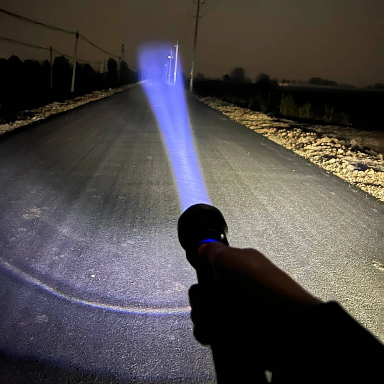 Lampe de poche LED WZK WLT-20W, 2000lm, IP65