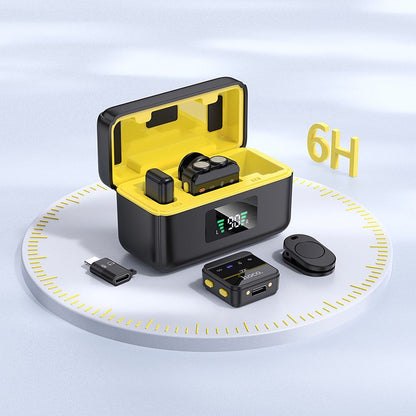 Lavalier HOCO L17, USB-C / Lightning, Set 2 Pièces, Noir