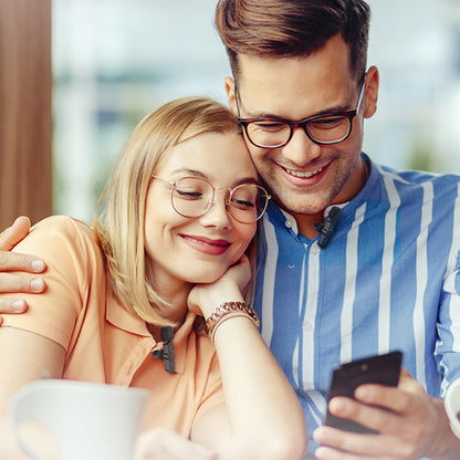 Lavalier Borofone BFK12 Trophy, USB-C / Lightning, Set 2 pièces, Noir