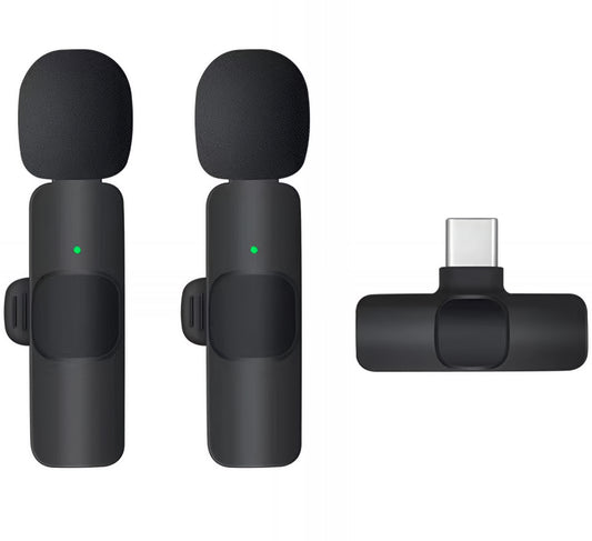 Lavalier OEM K1, USB-C, Set de 2 pièces, Noir