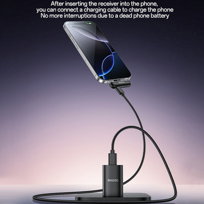 Lavallière Yesido KR20, Lightning, Set 2 pièces, Noire