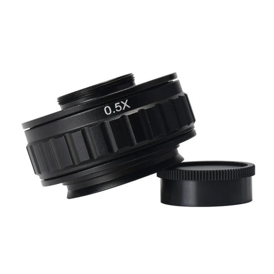 Lentille de microscope RF4 pour modèle stéréo trinoculaire Hayear / AmScope, 0,5x
