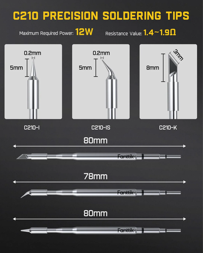 Lötkolben Fanttik T1 Max, 8in1