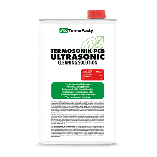 Liquide de Nettoyage Ultrasons AG Termopasty pour carte PCB, 1l ART.AGT-200