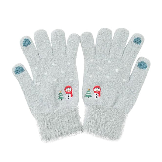 Guanti Invernali Tattici Donna Techsuit ST0011, Taglia 17cm, Blu