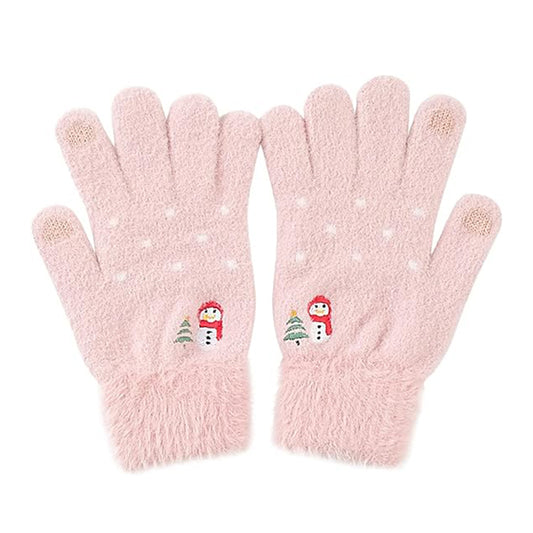 Guanti Invernali Tattici Donna Techsuit ST0011, Taglia 17cm, Rosa