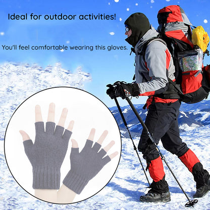 Gants d'hiver tactiles pour femme Techsuit ST0014, taille 17 cm, bleu marine