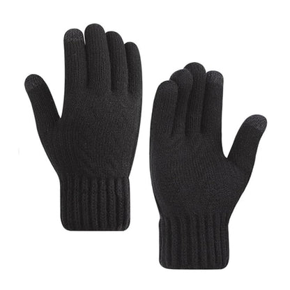 Damen Touchscreen Winterhandschuhe Techsuit ST0015, Größe 17cm, Schwarz