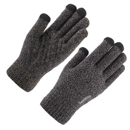 Winter-Touchscreen-Handschuhe Iwarm ST0005, Größe 21cm, Grau