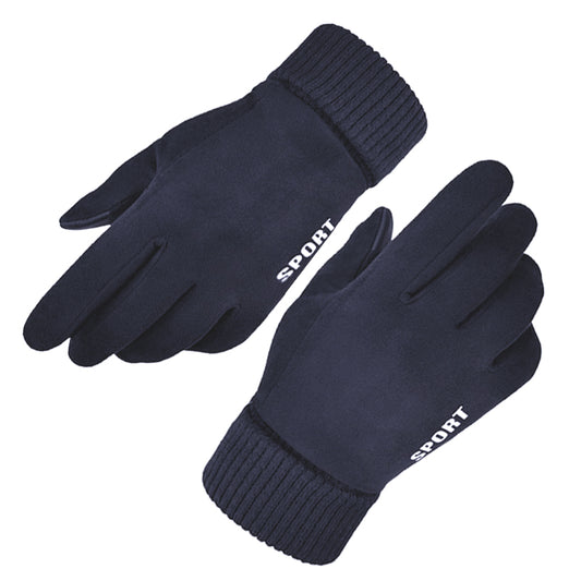 Guanti Invernali Tattici Unisex Techsuit ST0009, Taglia Universale, Blu