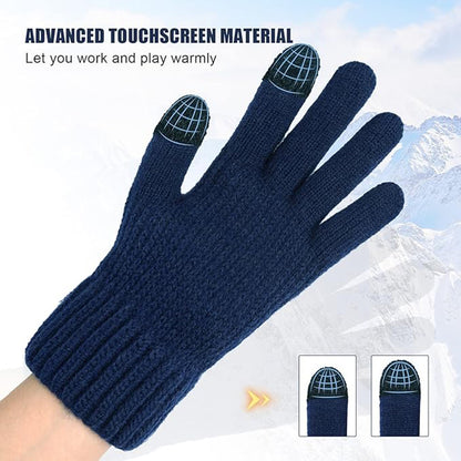Unisex Winter Touchscreen Handschuhe Techsuit ST0012, Größe 22cm, Marineblau