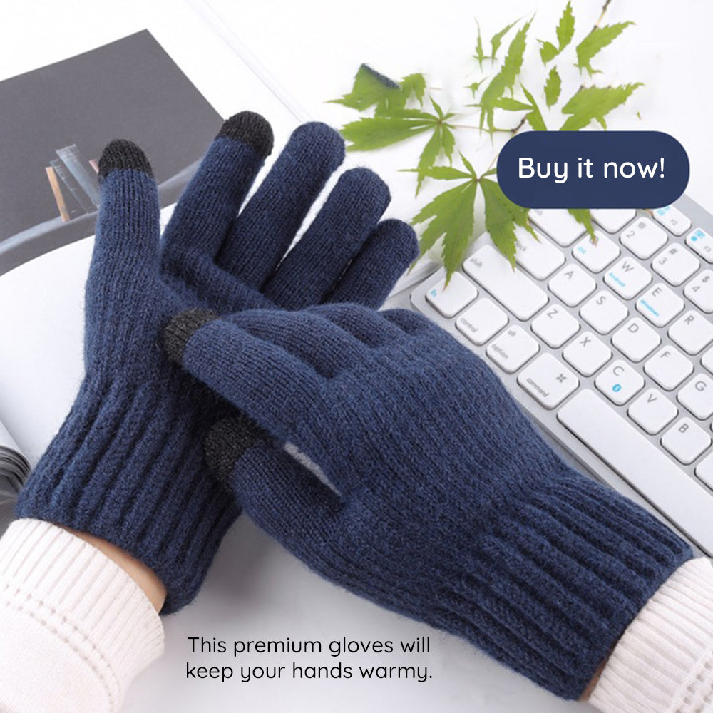 Unisex Winter Touchscreen Handschuhe Techsuit ST0012, Größe 22cm, Marineblau