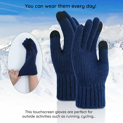 Unisex Winter Touchscreen Handschuhe Techsuit ST0012, Größe 22cm, Marineblau
