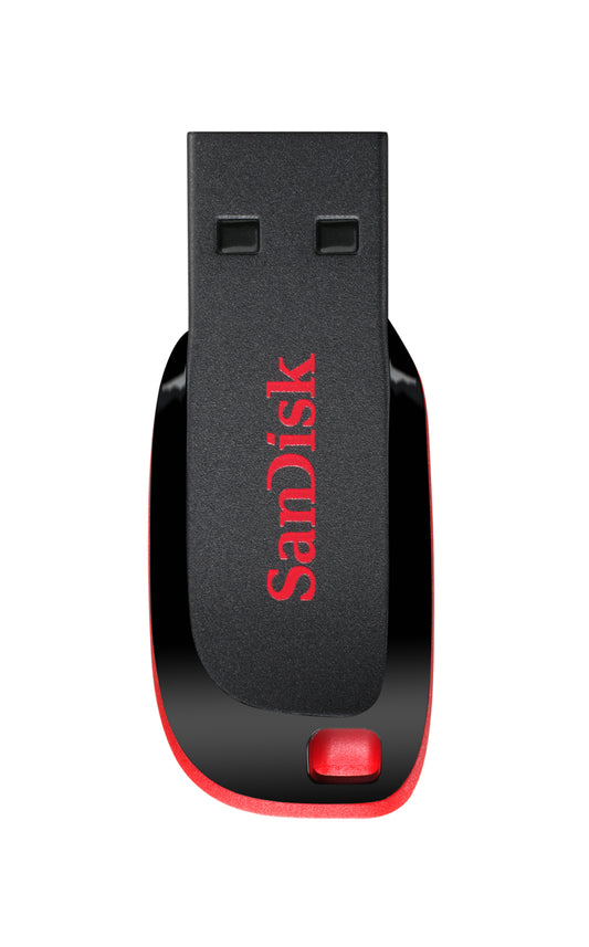 Externer USB-A Speicher SanDisk Cruzer Blade, 128Gb SDCZ50-128G-B35
