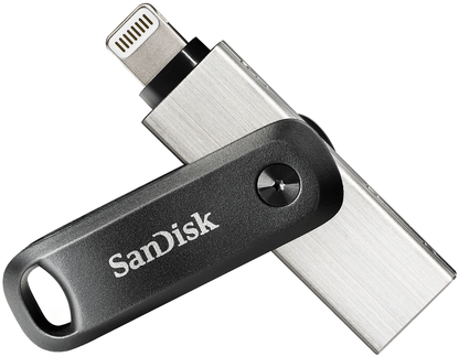 Externer Speicher USB-A 3.0 / Lightning SanDisk iXpand Go, 128Gb SDIX60N-128G-GN6NE