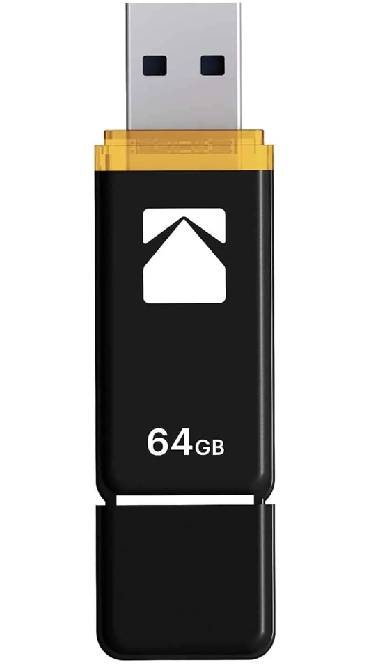 Memoria Esterna USB-A 3.0 Kodak K103, 64Gb EKMMD64GK103