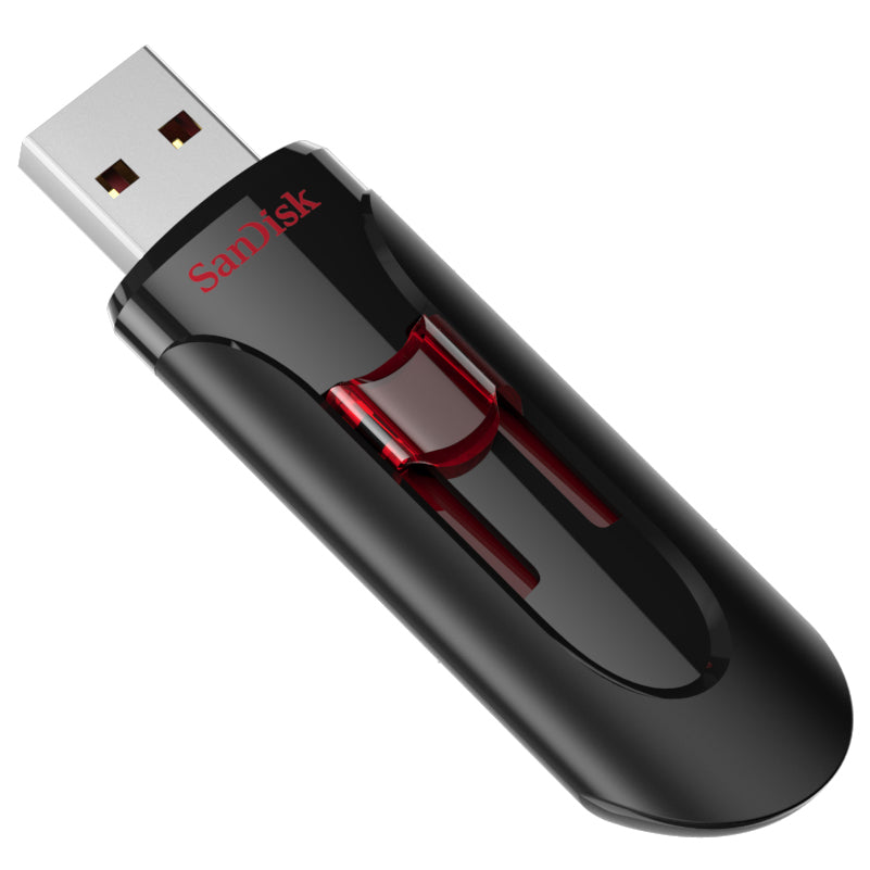 Externer USB-A 3.0 Speicher SanDisk Cruzer Glide, 64Gb SDCZ600-064G-G35