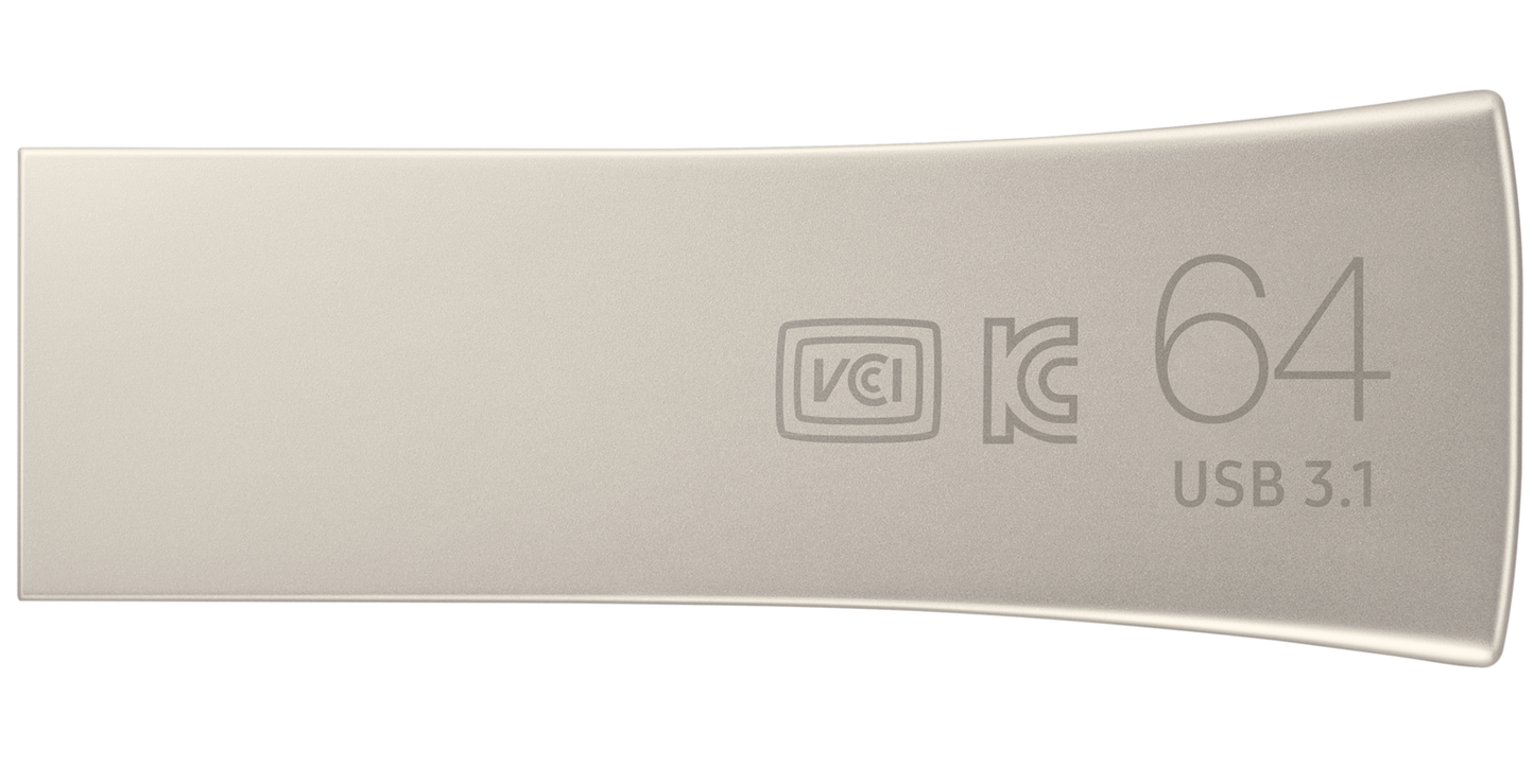 Externer USB-A 3.2 Speicher Samsung BAR Plus, 64Gb MUF-64BE3/APC