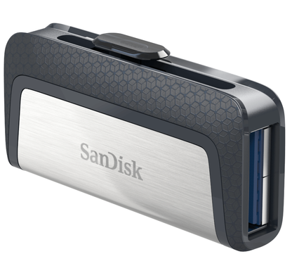 Memoria Esterna USB-A 3.1 / USB-C SanDisk Ultra Dual Drive, 32Gb SDDDC2-032G-G46