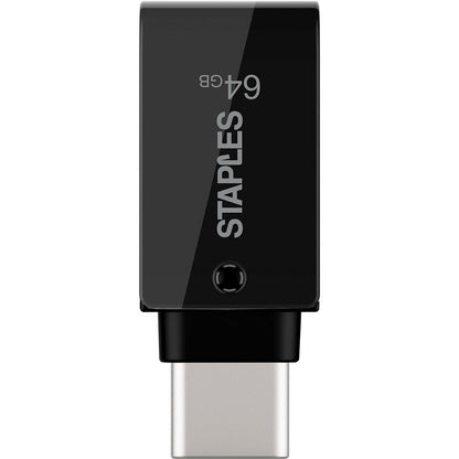 Mémoire Externe USB-A 3.1 / USB-C Staples K23, 64Gb EKMMD64GK233CST