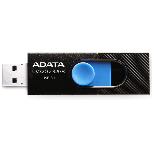 Memoria esterna USB-A 3.1 Adata UV320, 32 GB AUV320-32G-RBKBL
